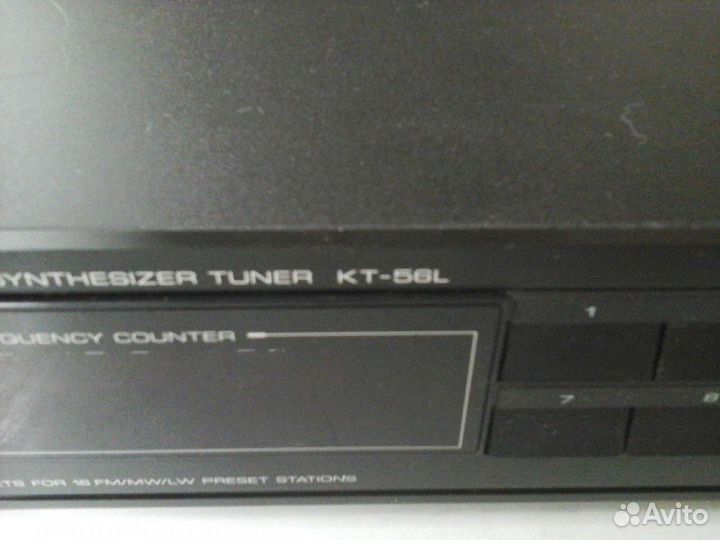 Стерео тюнер kenwood KT-56L