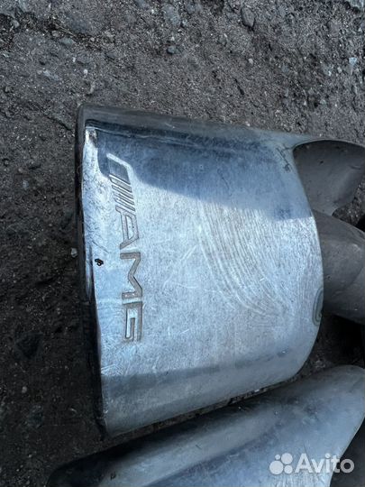 Выхлопная система AMG W220 компрессор