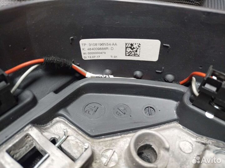 Руль рулевое колесо Renault Logan 2 Sandero Duster