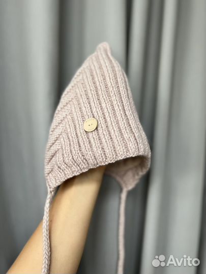 Зимние шапки вязаные детские