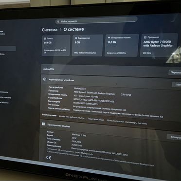Портативная игровая приставка на windows
