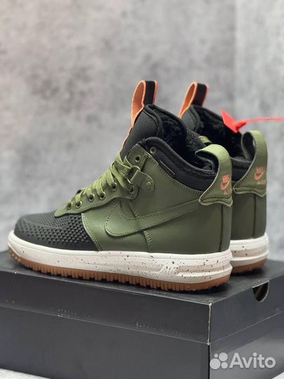 Кроссовки Nike Lunar Forse 1 Duckboot зимние (Арт.32416)