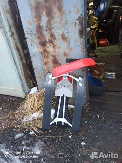 Детские зимние санки