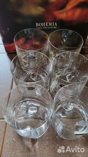 Стаканы для виски, лафитники, стаканы, фужеры