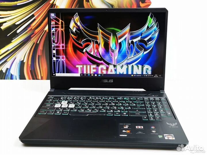 Топ Asus TUF 8 ядер Ryzen5 16GB DDR4 gtx1660ti SSD