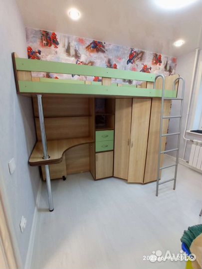 Кровать-чердак