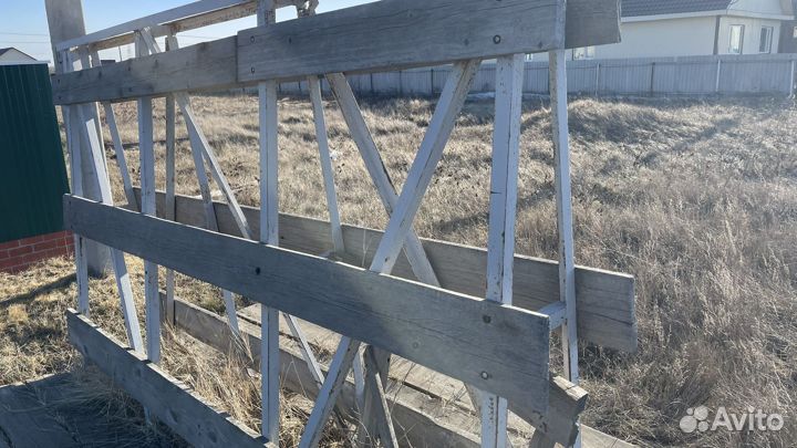 Пирамида для перевозки окон