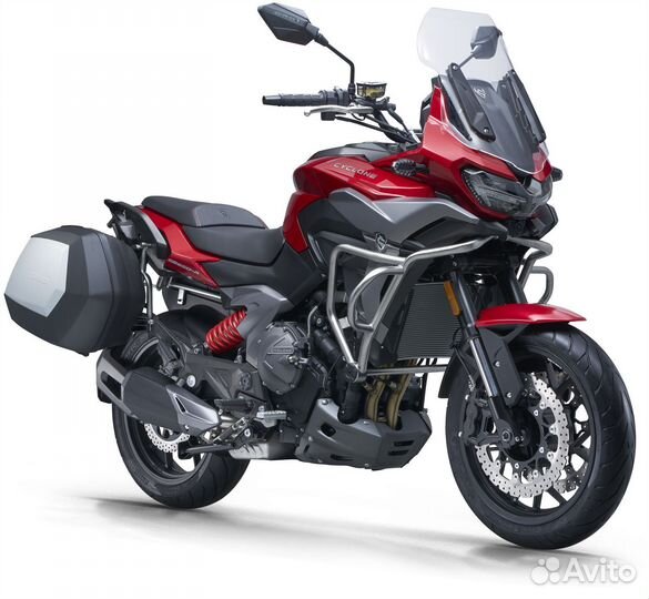 Дорожный мотоцикл Cyclone RX6 red новый