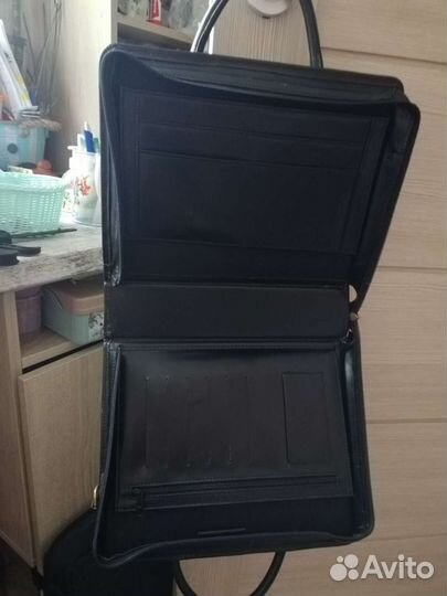 Сумка папка женская, натуральная кожа