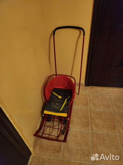 Коляска санки