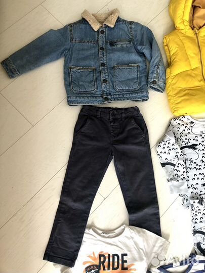Пакет детских вещей zara next h&m 98