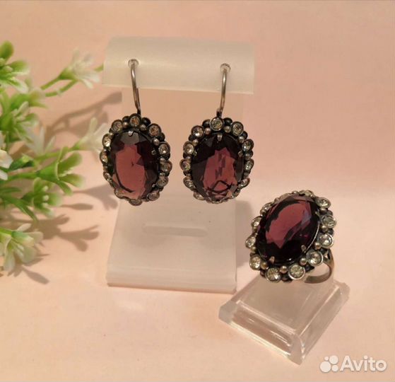 Серьги мельхиор