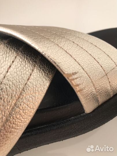 Сандалии натуральная кожа, размер 39