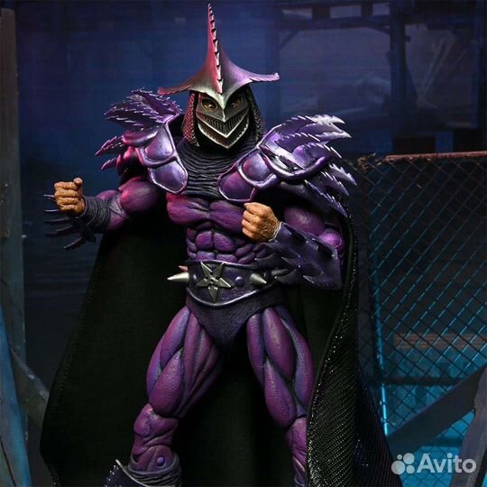 Neca super shredder Secret of the Ooze 30th