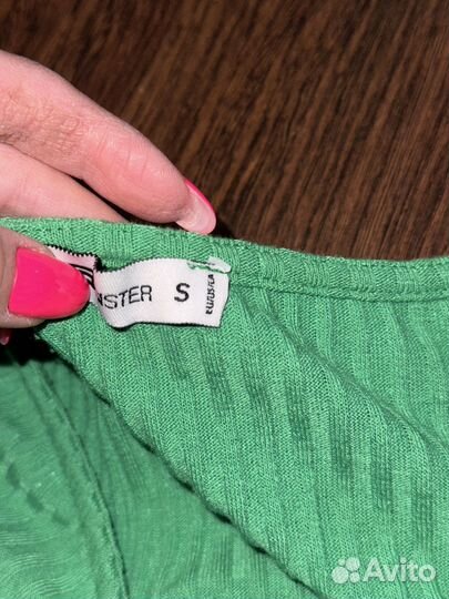 Водолазка кофта зеленая 40-42