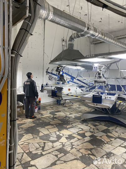 Печать шелкография на футболках