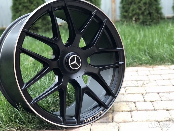 Новые AMG диски R21 на Mercedes G class