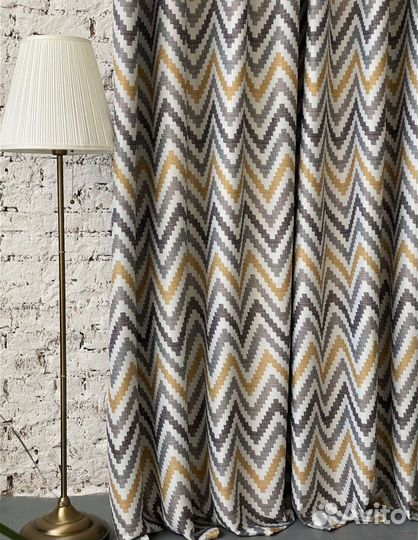 Шторы новые 3-4м готовые Блэкаут