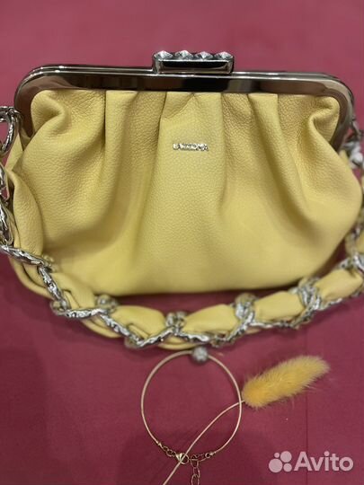 Новая сумка женская желтая Laccoma