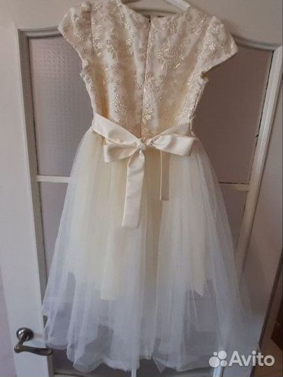 Платье длинное пышное размер 122-128