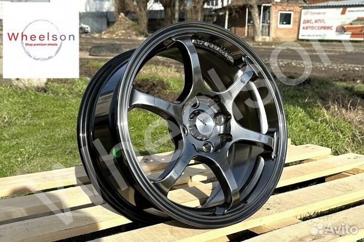 Новые диски R15 Advan RG style 4/100/114.3 Hyper B