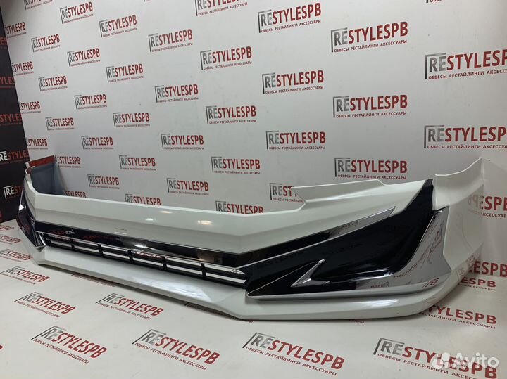 Губа на бампер Toyota Land Cruiser Prado 150 nxspg