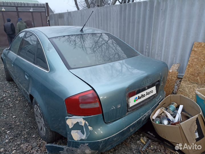 Audi A6 2.8 МТ, 1999, битый, 150 000 км