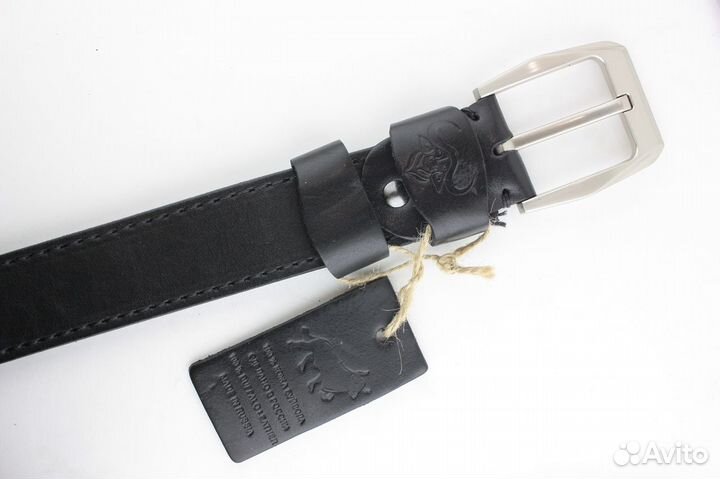 Ремень из кожи буйвола 40 мм