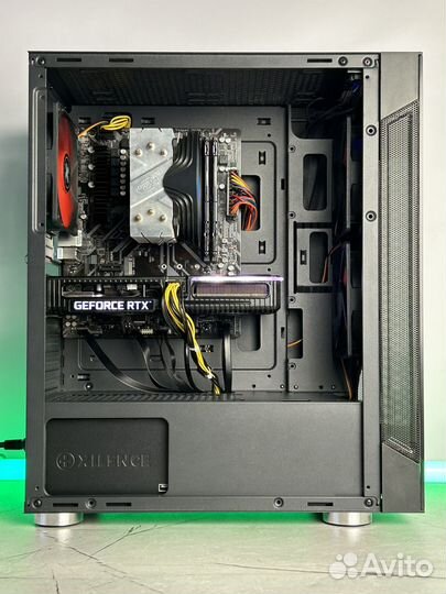 Игровой Пк Ryzen 5 2600 / RTX 3060 Ti / 16GB / SSD