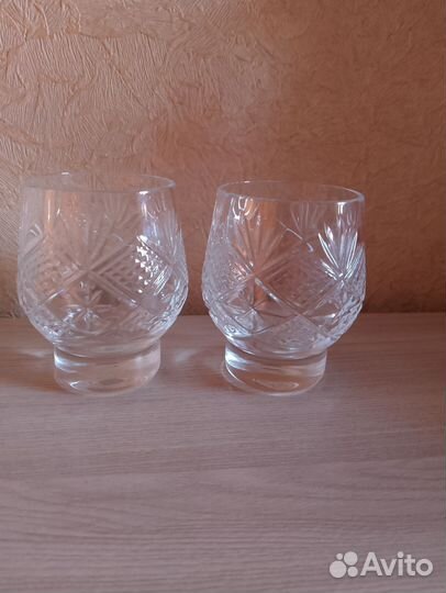 Хрустальные бокалы СССР