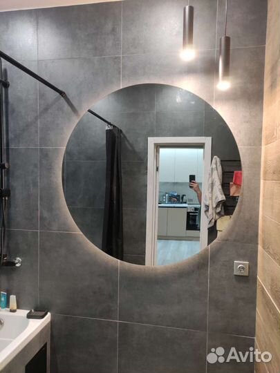 Круглые зеркала с подсветкой