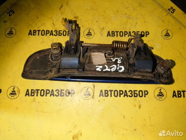 Ручка двери наружная задняя левая hyundai getz
