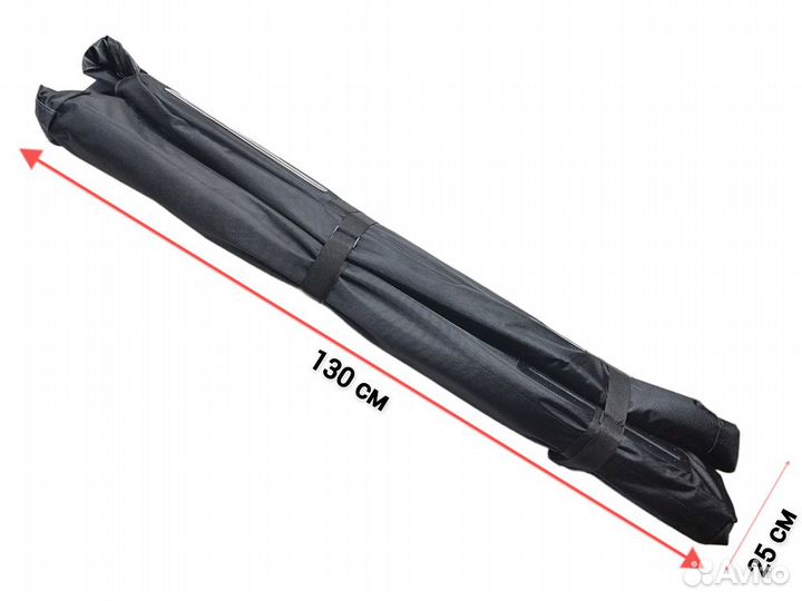 Автобокс тканевый на П-скобах 