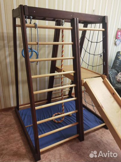 Детский спортивный деревянный комплекс Шалун