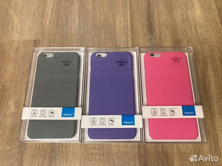 Чехол на iPhone 6 plus с пленкой