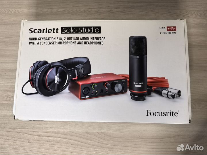 Focusrite scarlett solo 3rd gen