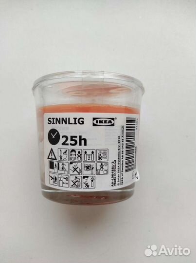 Свечка ароматическая икеа