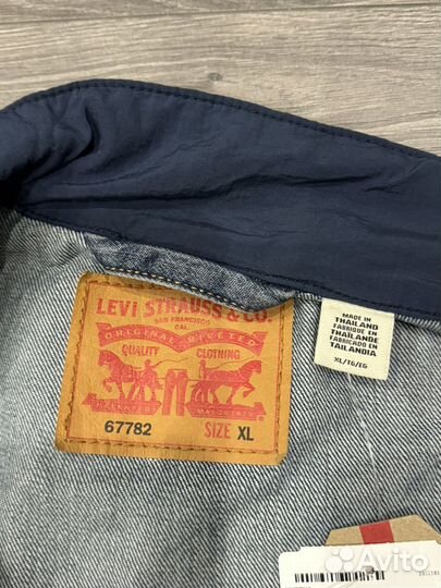 Куртка джинсовая levis оригинал