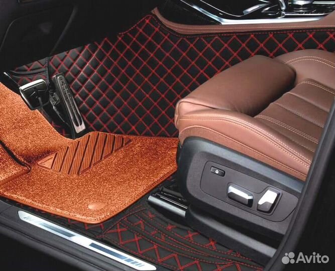 3D Коврики Range Rover Салон Багажник из Экокожи