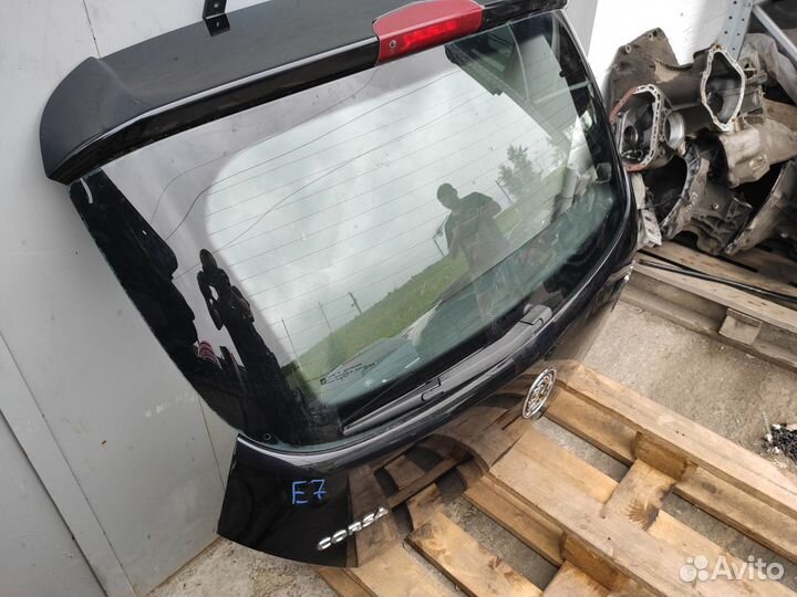 Крышка багажника на Opel Corsa D 3Д Z20R