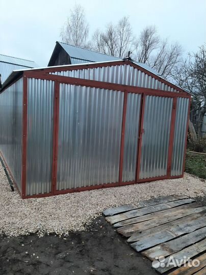 Гараж металлический новый