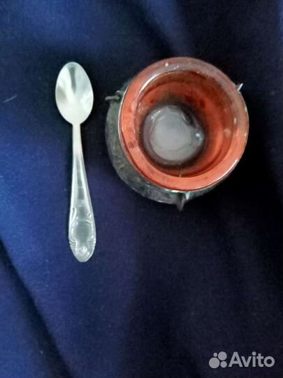 Солонка мельхиор