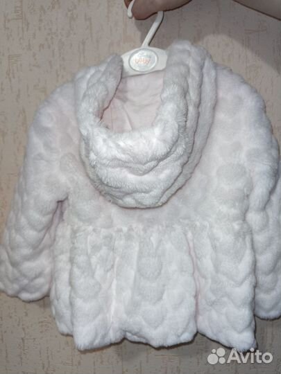 Шубка для девочки,р.80