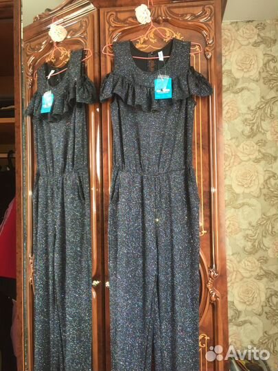 Комбинезон,костюм 152-164 блестящий