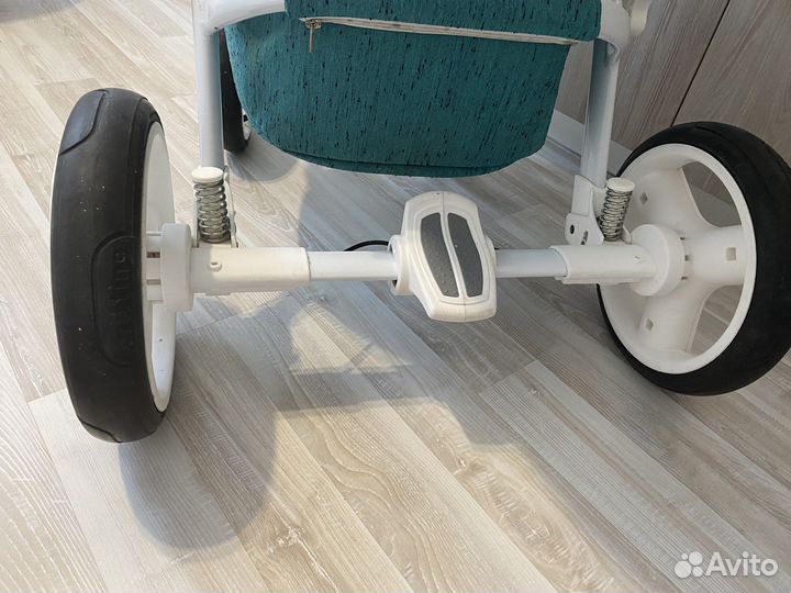 Коляска Riko Bruno Luxe 3 в 1 Малахит