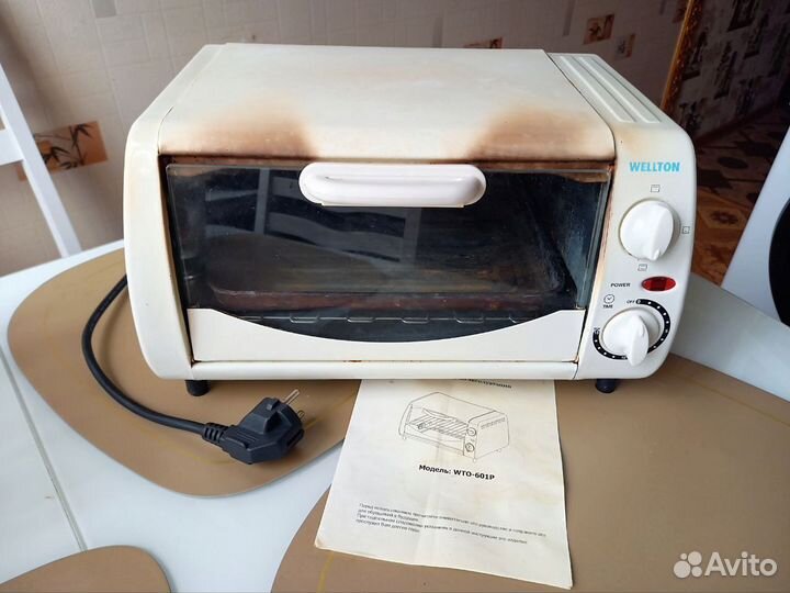 Мини печь Wellton WTO-601P