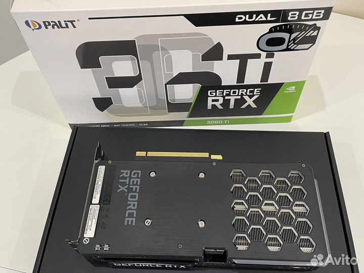 Видеокарта Palit Rtx 3060 Ti на Гарантии