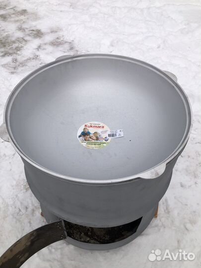 Комплект казан, печь, шумовка