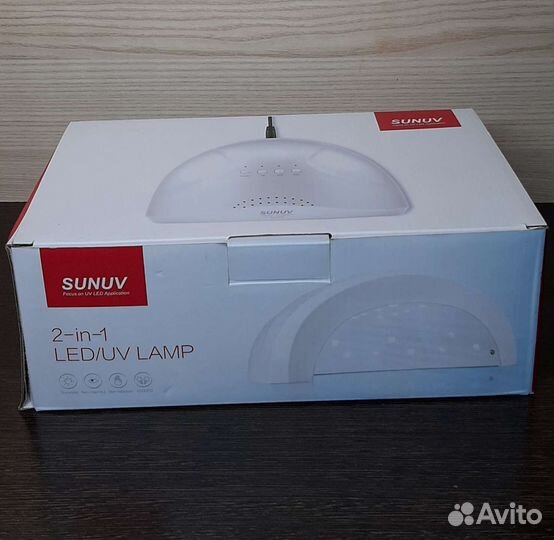 Лампа для ногтей SUN 1, sunuv 48W гибридная