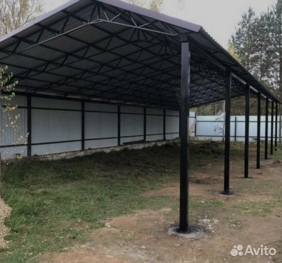 Навесы и заборы